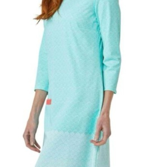 EUC Cabana Life Summer Vibes Shift Dress Resort Wear in Mint, Large‎ - Picture 2 of 10